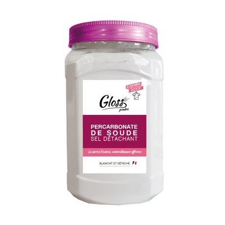 Percarbonate de soude sel détachant 1Kg GLOSS 7,07 € chez Netup Appro