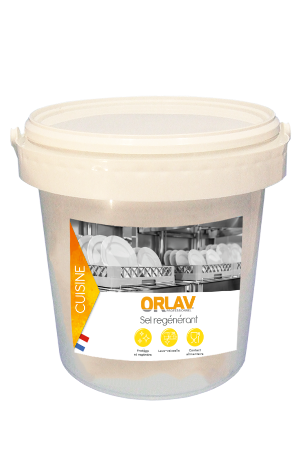 P01821 - Sel régénérant lave-vaisselle 5Kg ORLAV