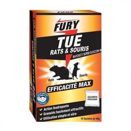 Gel anti-fourmis Fury - Insecticides et raticides